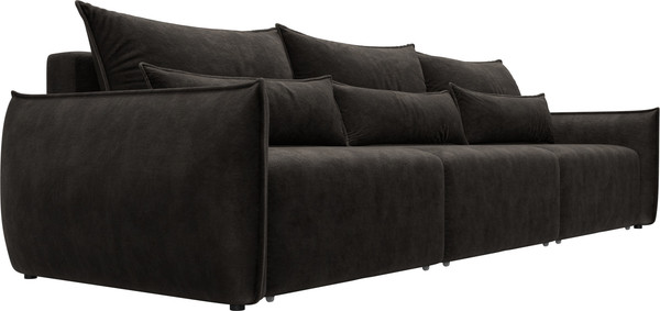 Изображение товара Диван Лига Диванов Лига-051 НПБ Лонг (велюр Brut 17 коричневый)