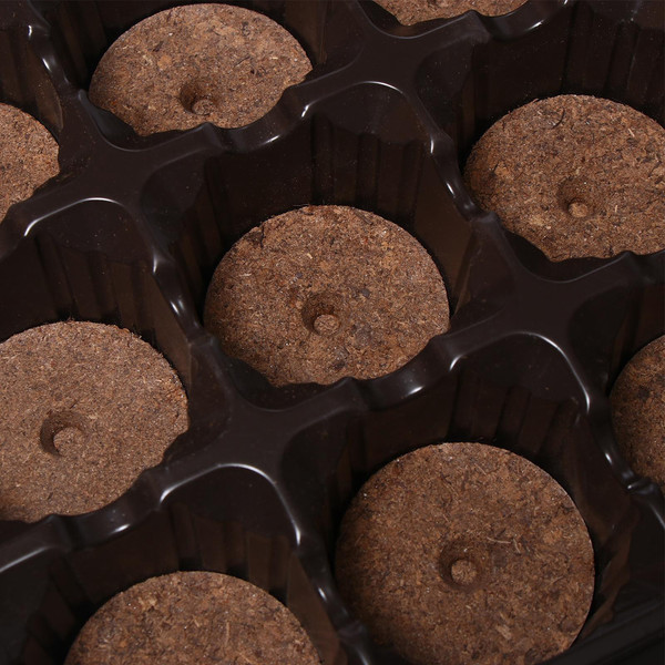 Изображение товара Набор для рассады Экоторф 1306311 (зеленый)