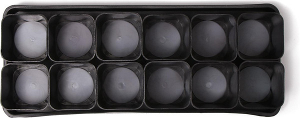 Изображение товара Набор горшков для рассады GREENGO 1839721 (12шт, микс)