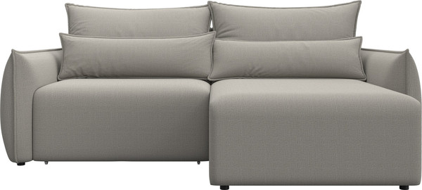 Изображение товара Диван угловой Лига Диванов Лига-051 НПБ универсальный (рогожка амур 02 бежевый)