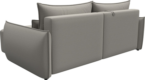 Изображение товара Диван угловой Лига Диванов Лига-051 НПБ универсальный (рогожка амур 02 бежевый)