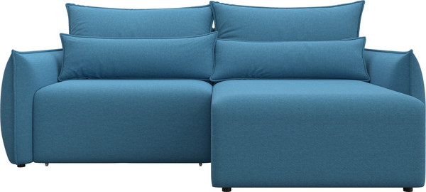 Изображение товара Диван угловой Лига Диванов Лига-051 НПБ универсальный (рогожка амур 10 голубой)