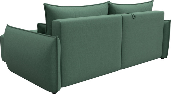 Изображение товара Диван угловой Лига Диванов Лига-051 НПБ универсальный (рогожка амур 11 зеленый)