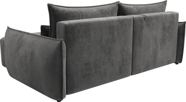 Изображение товара Диван угловой Лига Диванов Лига-051 НПБ универсальный (велюр Tower 10 серый)