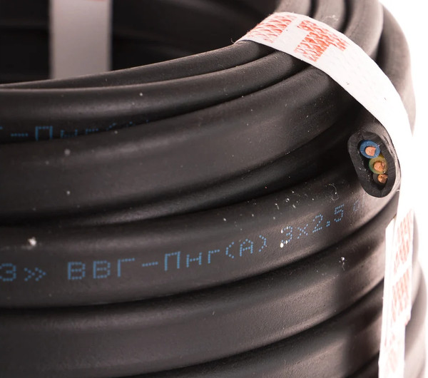 Изображение товара Кабель силовой Rexant ВВГ-Пнг(А) / 01-8212-10 (10м)