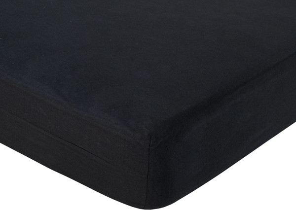Изображение товара Простыня АртПостель Черный на резинке 986 (200x200)