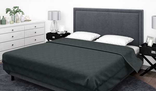 Изображение товара Покрывало Бояртекс Ультрастеп гл/кр. №19-5708 (200x210, верх/низ черный)