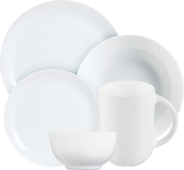 Изображение товара Набор столовой посуды Luminarc Diwali White V8984 (20пр)