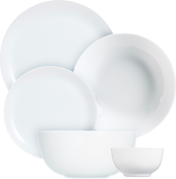 Изображение товара Набор столовой посуды Luminarc Diwali White V8985 (25пр)