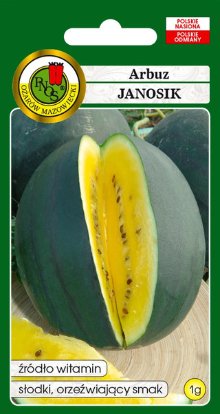 Изображение товара Семена PNOS Арбуз Яносик (1г)