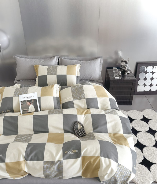 Изображение товара Комплект постельного белья Реноме 1.5сп Темно-синяя коллекция ПП 7447 (сатин)