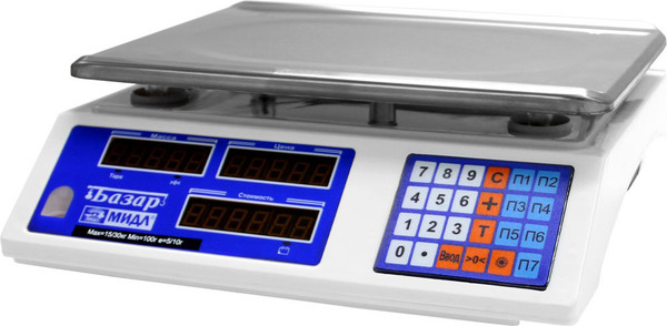 Изображение товара Весы торговые МИДЛ Базар 2(у) МТ 15 МДА / 71048883