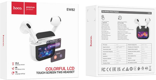 Изображение товара Беспроводные наушники Hoco EW82 TWS (белый)