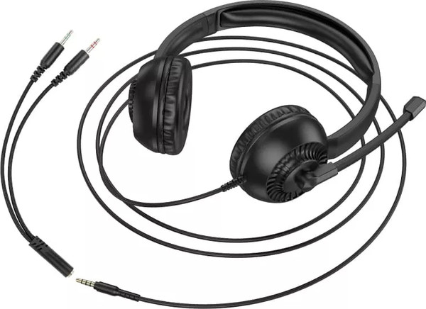 Изображение товара Наушники-гарнитура Hoco W112 Pure (черный)