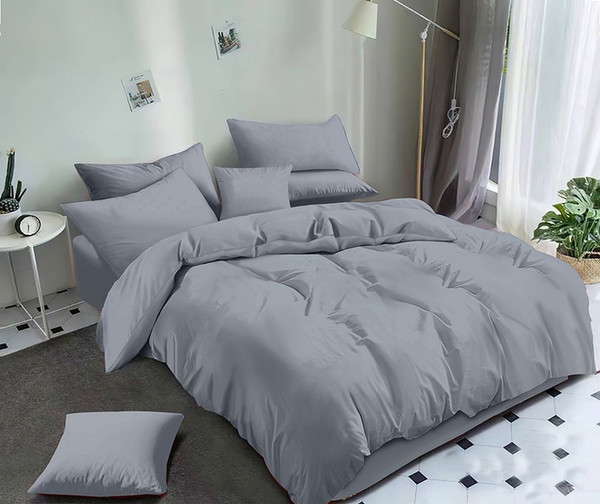 Изображение товара Комплект постельного белья Реноме 2сп Оливковая коллекция на резинке Благор. серый 15-4304 (поплин)