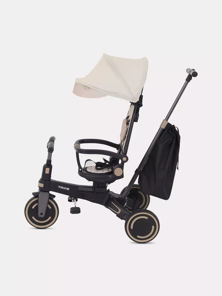 Изображение товара Трехколесный велосипед с ручкой MOWbaby Trixie MC055 (бежевый)