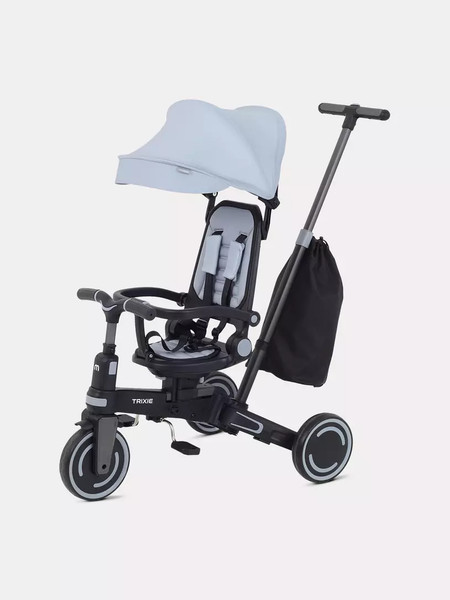 Изображение товара Трехколесный велосипед с ручкой MOWbaby Trixie MC055 (серый)