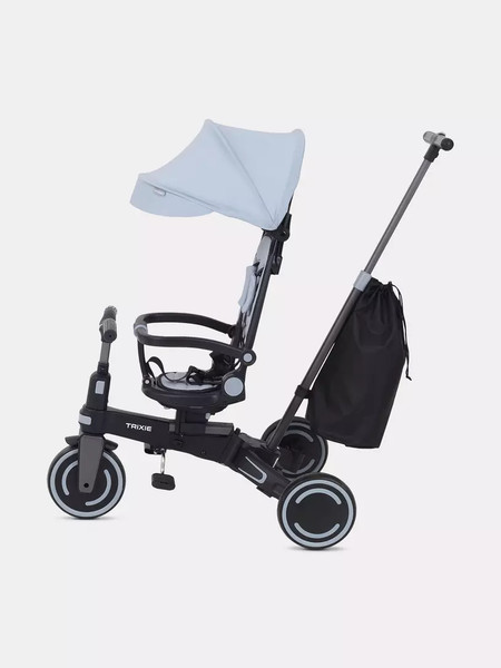 Изображение товара Трехколесный велосипед с ручкой MOWbaby Trixie MC055 (серый)