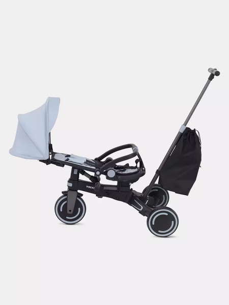 Изображение товара Трехколесный велосипед с ручкой MOWbaby Trixie MC055 (серый)