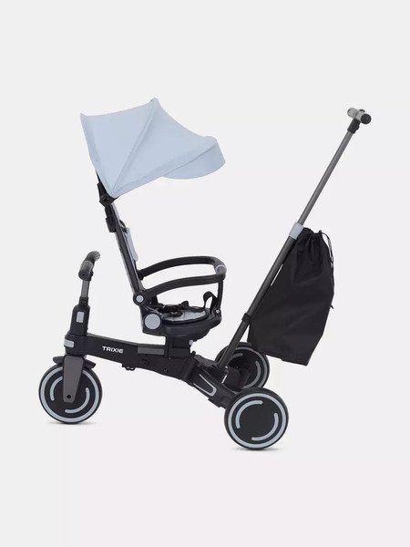 Изображение товара Трехколесный велосипед с ручкой MOWbaby Trixie MC055 (серый)