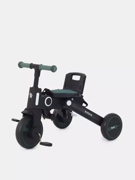 Изображение товара Трехколесный велосипед с ручкой Rant Birdie RB202 (оливковый)