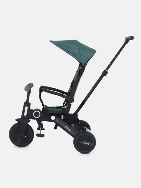 Изображение товара Трехколесный велосипед с ручкой Rant Birdie RB202 (оливковый)