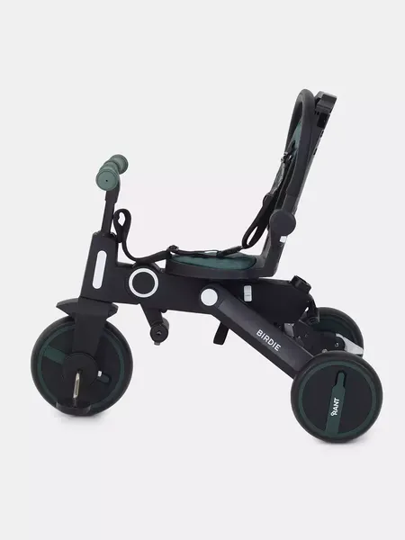 Изображение товара Трехколесный велосипед с ручкой Rant Birdie RB202 (оливковый)