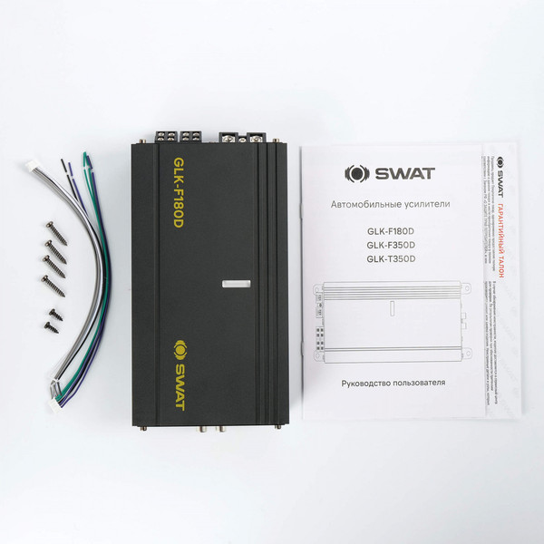 Изображение товара Автомобильный усилитель Swat GLK-F180D
