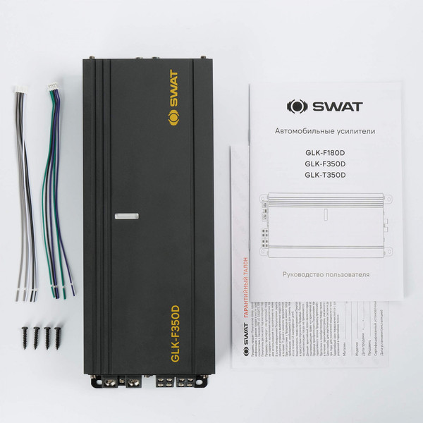 Изображение товара Автомобильный усилитель Swat GLK-F350D
