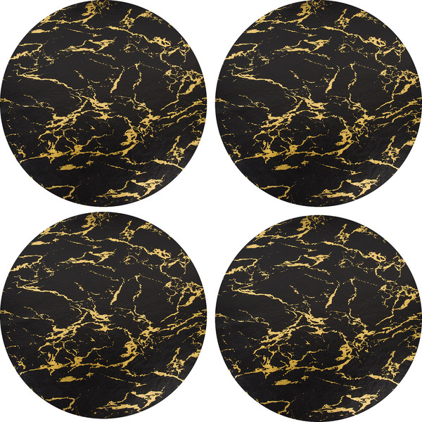 Изображение товара Набор плейсматов Nouvelle Черный мрамор 9903318-2-Н4 (4шт)