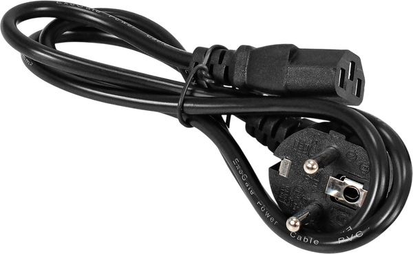 Изображение товара Кабель ExeGate Power PC-1S-Schuko / EX297789RUS (1м)