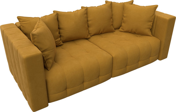 Изображение товара Диван Лига Диванов Лига-052 НПБ (велюр Brut 10 желтый)