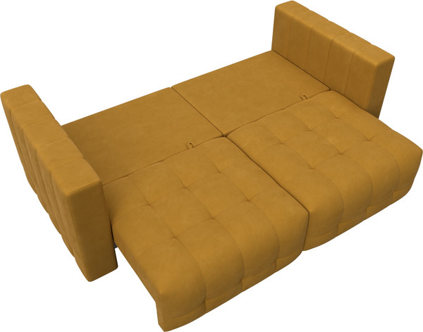 Изображение товара Диван Лига Диванов Лига-052 НПБ (велюр Brut 10 желтый)
