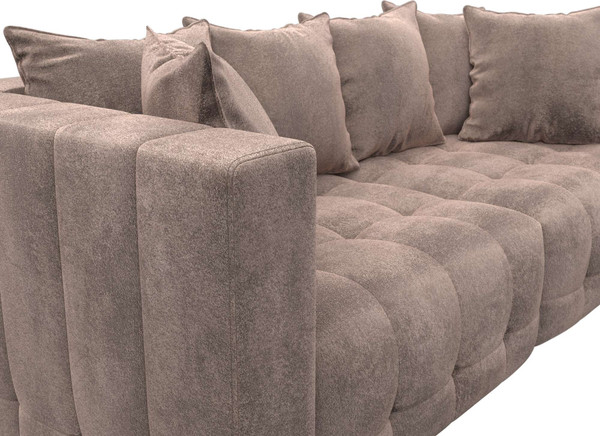 Изображение товара Диван Лига Диванов Лига-052 НПБ (велюр Tower 05 бежевый)