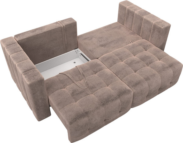 Изображение товара Диван Лига Диванов Лига-052 НПБ (велюр Tower 05 бежевый)