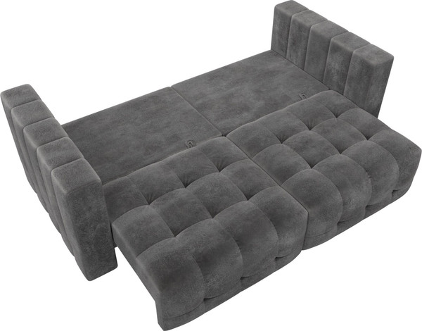 Изображение товара Диван Лига Диванов Лига-052 НПБ (велюр Tower 10 серый)