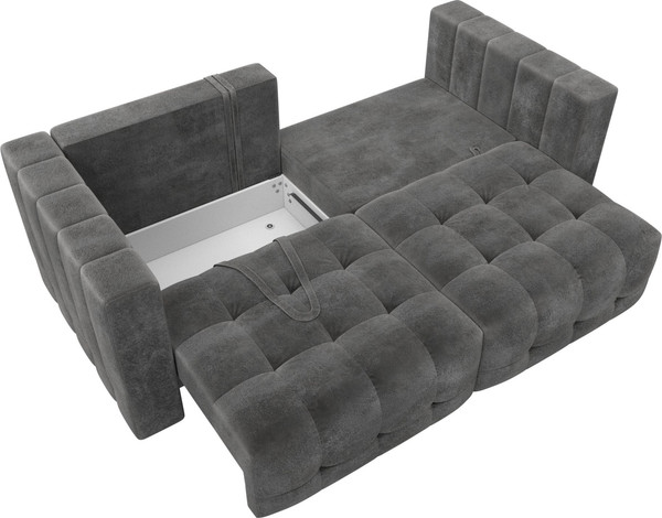 Изображение товара Диван Лига Диванов Лига-052 НПБ (велюр Tower 10 серый)