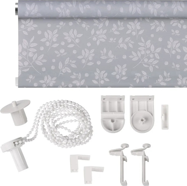 Изображение товара Рулонная штора Franc Gardiner Print Черника 160x175 / 9403217830 (голубой)