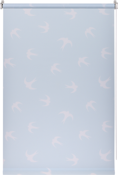 Изображение товара Рулонная штора Franc Gardiner Print Небесные ласточки 85x160 / 9403217808 (голубой)