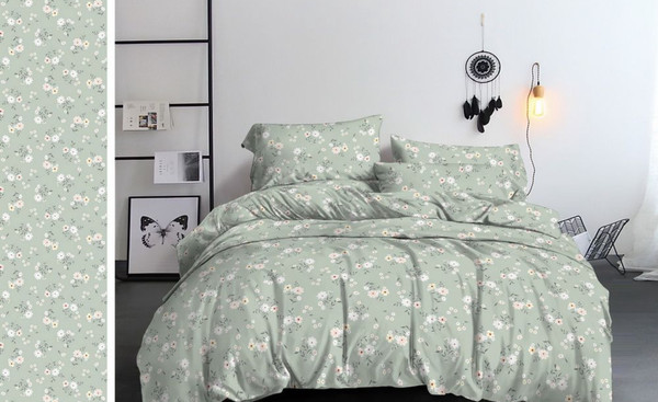 Изображение товара Комплект постельного белья Бояртекс № 229-5 (И) (N) 2.0 с европростыней (полисатин)