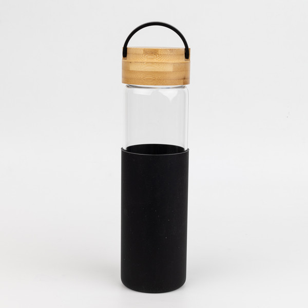 Изображение товара Бутылка для воды No Brand Glass / 14032.02 (черный)