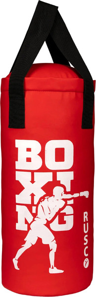 Изображение товара Боксерский мешок RuscoSport Atlet 16кг (винил красный)