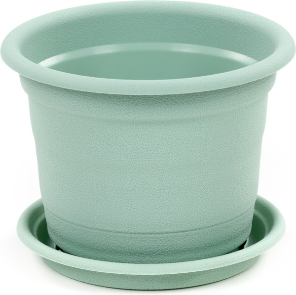 Изображение товара Кашпо Полесье Ксения №4 / 07398 (бледно-оливковый)