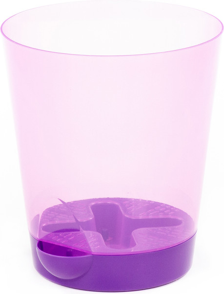 Изображение товара Вазон Полесье №3 / 75550 (прозрачно-фиолетовый/фиолетовый)