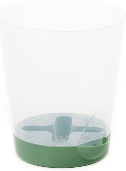 Изображение товара Вазон Полесье №3 / 06834 (прозрачный/зеленый)