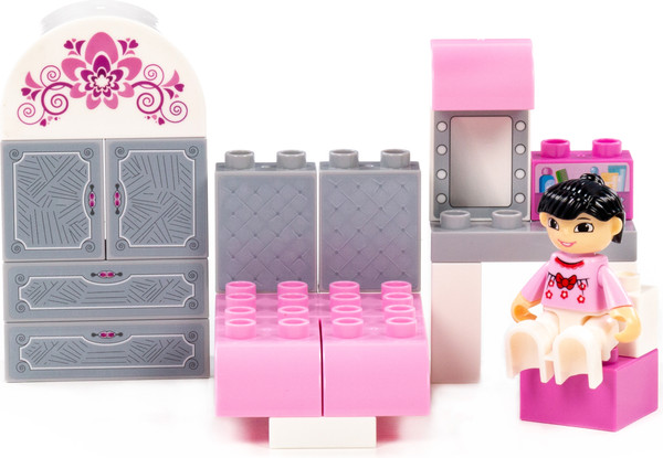 Изображение товара Конструктор Полесье Комната девочки / 10777 (22эл)