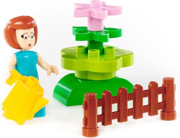 Изображение товара Конструктор Полесье Простоквашино. Мама в саду / 23302 (7эл)