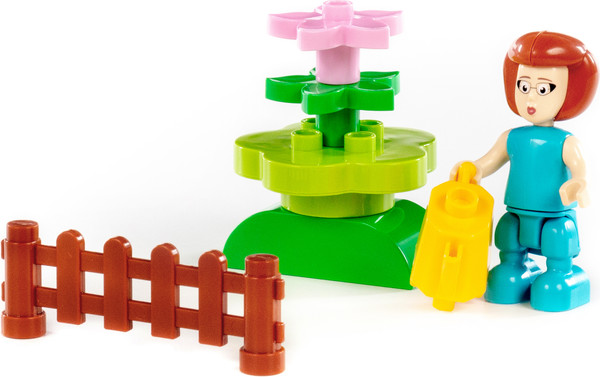 Изображение товара Конструктор Полесье Простоквашино. Мама в саду / 23302 (7эл)