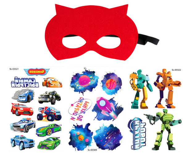 Изображение товара Набор временных татуировок Школа талантов Супертачки / 4626047