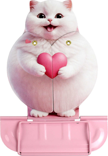 Изображение товара Подставка для книг Феникс+ Котенок с сердечком / 69394